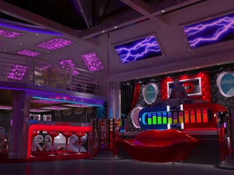 Дизайн интерьера ночного клуба в Барнауле "Проект ночного клуба"