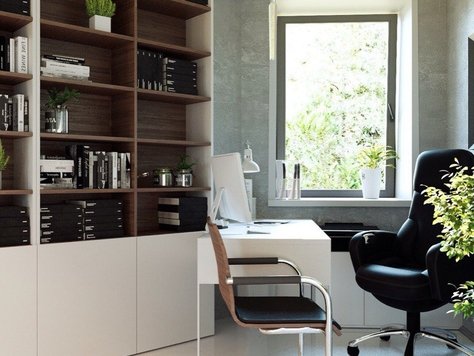 Дизайн интерьера общественного интерьера в Барнауле "Проект офиса"